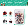 100Pcs Natural Wooden Beads WOOD-CD0001-22-3