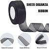 1 Rolls Sheer Organza Ribbon SRIB-CY0001-22B-09-3