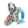 Acrylic Finger Rings RJEW-M137-01B-3