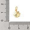 Brass Enamel Charms KK-L216-006G-04-3