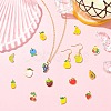 16Pcs 16 Styles 304 Stainless Steel Pendants STAS-CJ0003-10-6