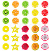 40Pcs 10 Styles Resin Imitation Fruit Model DJEW-TA0001-18-2