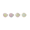 Ion Plating(IP) 304 Stainless Steel Ear Stud Findings STAS-O119-16C-M-3