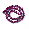 Natural Tiger Eye Beads Strands G-I217-A-01G-2