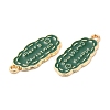 Christmas Alloy Enamel Pendants FIND-C037-02C-G-2