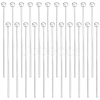 200Pcs Brass Ball Head Pins FIND-BBC0015-90B-1