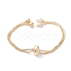 Rack Plating Brass Box Chain Link Bracelet Making KK-A183-01G-1