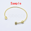 Eco-Friendly 316 Surgical Stainless Steel Cuff Bangle Making STAS-J038-25G-3