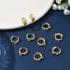 SHEGRACE Brass Hoop Earrings Findings XGR0151G-89G-4