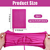 Elastic Cloth Book Cover AJEW-WH0696-009E-2