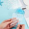 4 Sheets 4 Style 5D Nail Art Stickers STIC-OC0001-04-3