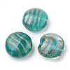 Handmade Gold Sand Lampwork Beads LAMP-S188-09C-1