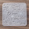 Pendant Silicone Molds AJEW-S041-04B-3