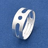 316 Surgical Stainless Steel Ring Band for Jewelry Making STAS-C125-03S-2