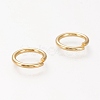 Brass Open Jump Ring KK-L006-017B-G-2