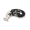Alloy Enamel Pendants ENAM-F144-24B-3