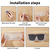 PET Eyeglasses Frame Riser Display Stand ODIS-WH0025-241-4