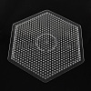 Hexagon ABC Pegboards used for 5x5mm DIY Fuse Beads X-DIY-S002-24-2