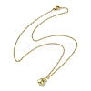 Cat Shaped Alloy Enamel Pendant Necklace NJEW-JN04613-02-2