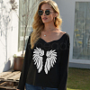 2Pcs 2 Styles Polyester Embroidery Sew on Appliques DIY-CY0001-02A-01-5