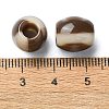 Two Tone Resin European Beads RESI-U008-06E-2