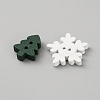 100Pcs Printed Wooden Buttone WOOD-WH0050-048-2