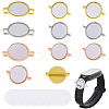 12 Bags 3 Colors Alloy Heat Transfer Watch Band Accessories FIND-DC0007-60C-1