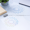 4Pcs Sunflower Adhesive Paper Stickers STIC-LP0001-11B-1