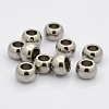 Tarnish Resistant Rondelle 304 Stainless Steel Beads STAS-N020-01-12mm-2