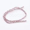 Faceted(32 Facets) Round Electroplate AB Color Plated Glass Beads Strands X-EGLA-D021-81-2