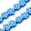 Handmade Polymer Clay Bead Strands CLAY-N011-48A-03-1