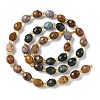 Natural Ocean Jasper Beads Strands G-F809-A36-01-3