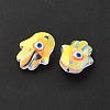 Evil Eye Glass Pendants G-P485-02A-3