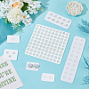 7Pcs 7 Styles Acrylic Bead Design Boards ODIS-BC0001-16-5
