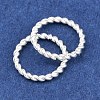 Brass Soldered Closed Jump Rings KK-K253-15D-03S-2