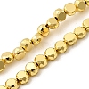 Electroplate Glass Beads Strands EGLA-F166-04A-2