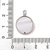 Mother's Day Brass Micro Pave Cubic Zirconia Pendants X-KK-A207-06P-3