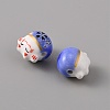 Handmade Porcelain Beads PORC-WH0016-02C-2
