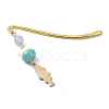Japanese Style Maneki-neko Bookmark AJEW-JK00260-04-4