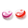 Printed Natural Freshwater Shell Beads SHEL-R129-07A-3