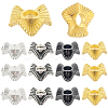 120Pcs 4 Colors Tibetan Style Alloy Beads FIND-SC0017-92A-6