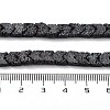 Natural Lava Rock Beads Strands G-H303-C15-5