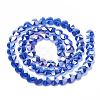 Electroplate Glass Beads LS-EGLA-Q091-10mm-A07-2
