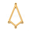 Ion Plating(IP) 304 Stainless Steel Chandelier Component Links STAS-B056-07G-03-1