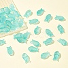 50Pcs Transparent Spray Painted Glass Beads GLAA-FS0002-06C-7
