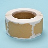 Self Adhesive Kraft Paper Label Tag Stickers DIY-WH0148-19-3