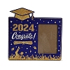 Graduate Theme Wood with Acrylic Rectangle Picture Frame AJEW-D069-01A-1