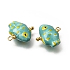 Handmade Porcelain Pendants PR-CBA0027-10G-06-2