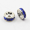 Iron Rhinestone Spacer Beads RB-MSMC002-03-2