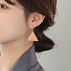 20Pcs 2 Colors Brass Earring Hooks KK-AR0002-97-4
